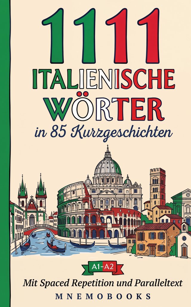 1111 italienische Wörter in 85 Kurzgeschichten